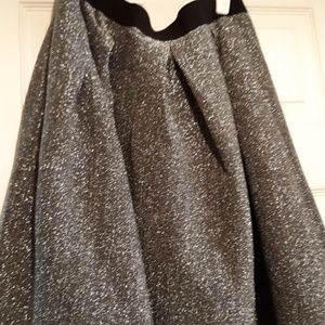 Silver skirt
